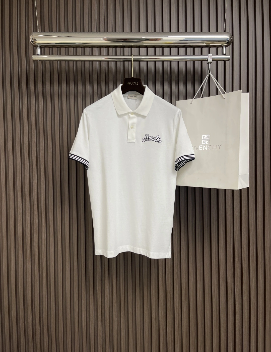 wg.luxury- 7o9385r embroidery POLO 3Colour item:E-F026D0639-3